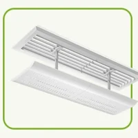Ceiling Linear diffuser deflector new type