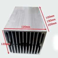 Fan Cooled Aluminium Heat Sink