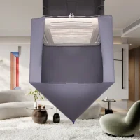Full Surrounded Cleaning Washing Bag Cover For Ceiling Cassette Air Conditioner