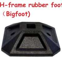 H-frame rubber foot Durafoot rubber base for Unistrut