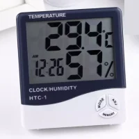 HTC-1 HTC-2 temperature clock humidity electronic thermometer
