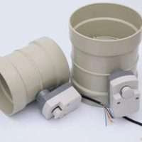 Plastic Motorized Air Damper Valve