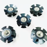 Press-in-insert Crown-Nut for round steel pipe
