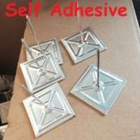 Self Adhesive Nail Pin With Clip,Self-Stick Insulation Hangers With Locking Washer