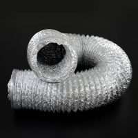 Shopping Soft Aluminum Foil Flexible Hose Round Vent Duct 4, 6, 8, 10 inch and more sizes supplied by Smartclima 523