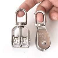 Stainless Steel pulley block,double pulley block
