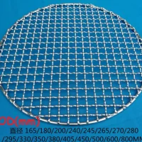 Stainless steel barbecue grill mesh