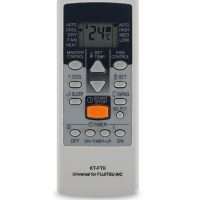 Air conditioner remote controller mode QUNDA KT-FTII for FUJITSU Free Setup 448
