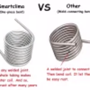 Premium Stainless Steel Wood Fired Hot Tub Coil in outdoor barrel soaking tub scene