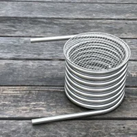 Outdoor Barrel Hot Tub Wood Fire Heating Coil – Food Grade 304 SS