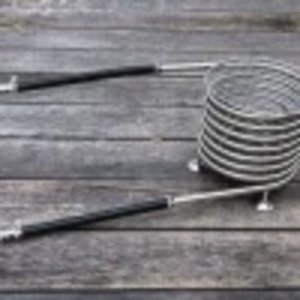 No Electricity Thermosiphon Wood Fire Coil for DIY Hot Tub Projects – Main View