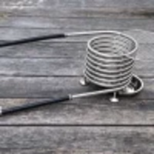 No Electricity Thermosiphon Wood Fire Coil for DIY Hot Tub Projects close-up detail