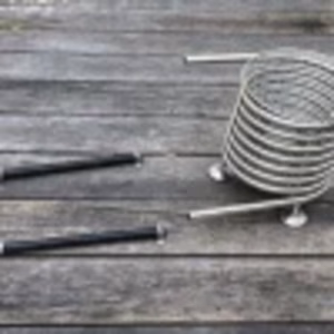 No Electricity Thermosiphon Wood Fire Coil for DIY Hot Tub Projects Package Content