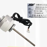 Air conditioner fan motor MWS100-8K-PD2 (WZDK100-38GS-3) side view