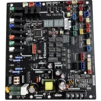 Hisense air-conditioner main control board H7B05175A/B/C/D/E/F close-up of PCB circuitry and connector pins