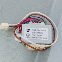 Close-up of H7B00983A Hitachi Air Conditioner Transformer showing material and surface finish detail