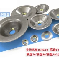 304 stainless steel conical bowl washer for leveling feet