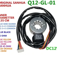 Original Sanhua Q12-GL-01 electronic expansion valve coil 5-wire DC12V