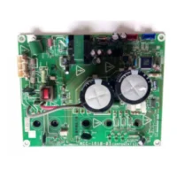 Toshiba air conditioner fan control board MCC-1637 replacement PCB showing connection ports and wiring interface fittings