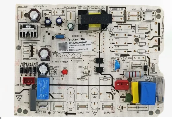 CE-KF61W/N1-210(C9)-W(908) Midea air conditioner circuit board 1 CE-KF61W/N1-210(C9)-W(908) Midea Air Conditioner Circuit Board, Original PCB Replacement