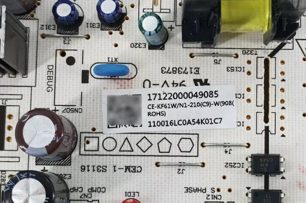 CE-KF61W/N1-210(C9)-W(908) Midea air conditioner circuit board 4 Shopping CE-KF61W/N1-210(C9)-W(908) Midea air conditioner circuit board supplied by Smartclima 107
