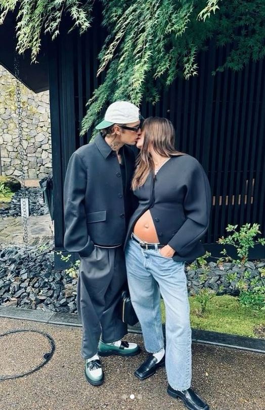 hailey bieber enceinte Instagram 2