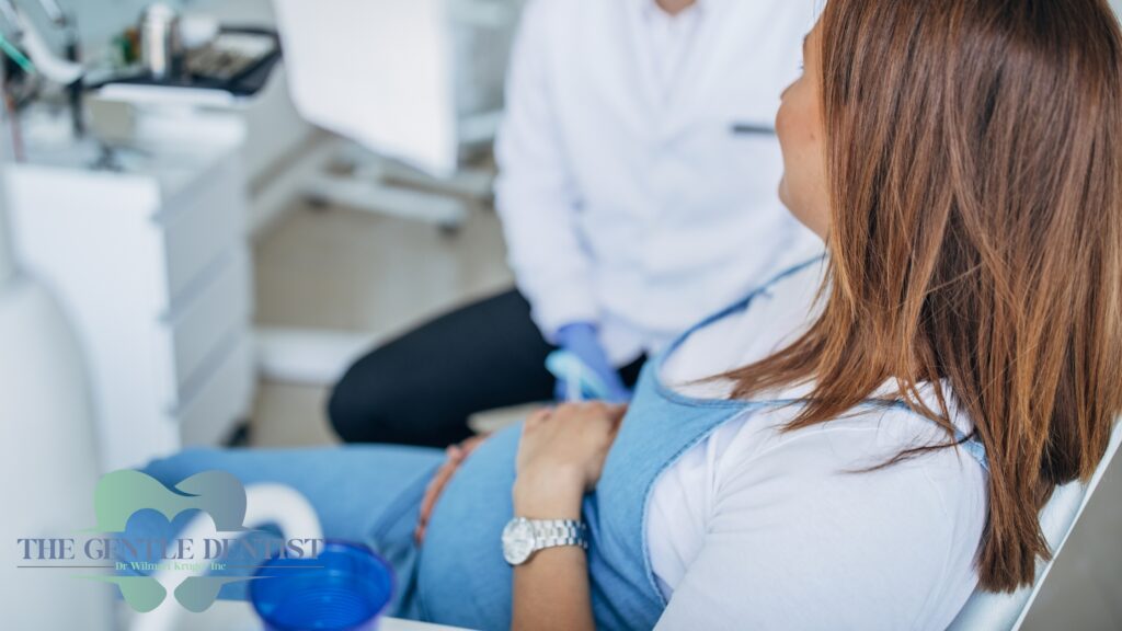 What Dental X-Rays Reveal That You Can’t See in the Mirror (But Need to Know) 2 Pregnant woman at the dentist.