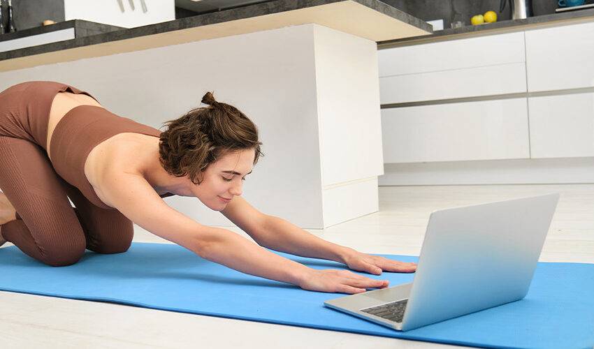 Online yoga classes near me banner image