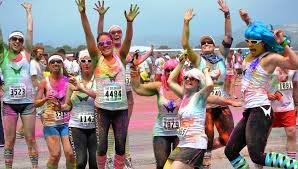 The color Run foul