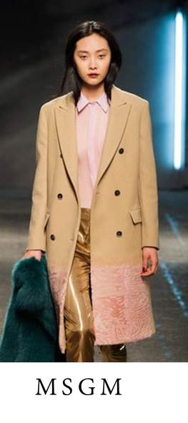look manteau touche fourrure