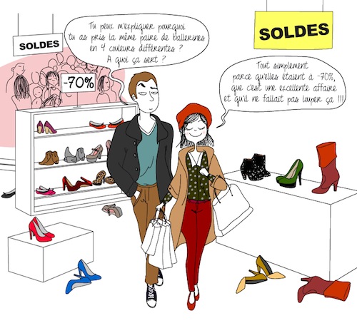 soldes humour couple