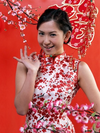 robe rouge nouvel an chinois