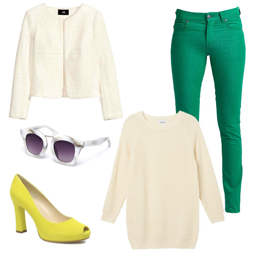 look Karine Ferri Roland Garros