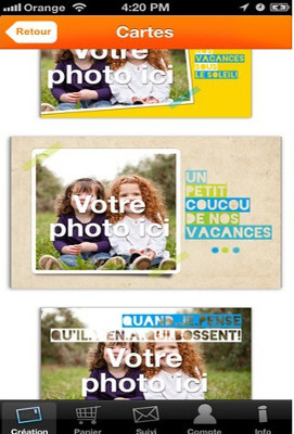 Appli Popcarte