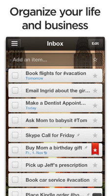 Appli Wunderlist