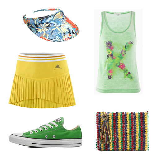 look brésil sporty chic