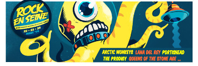 Festival Rock en Seine affiche