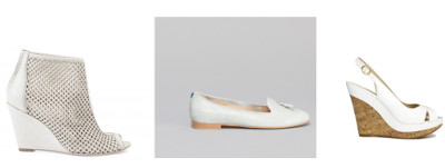 chaussures blanches
