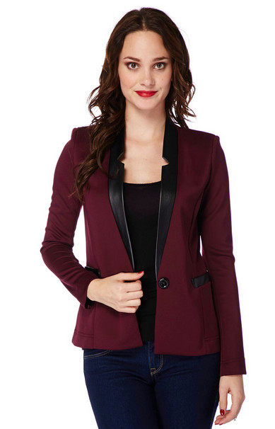 veste bordeaux