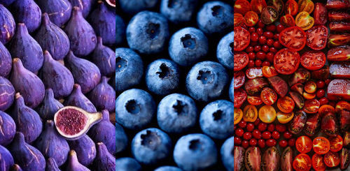 food couleur