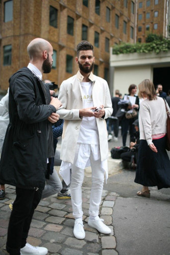 look white
