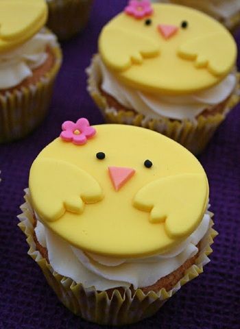 cupcake poussin