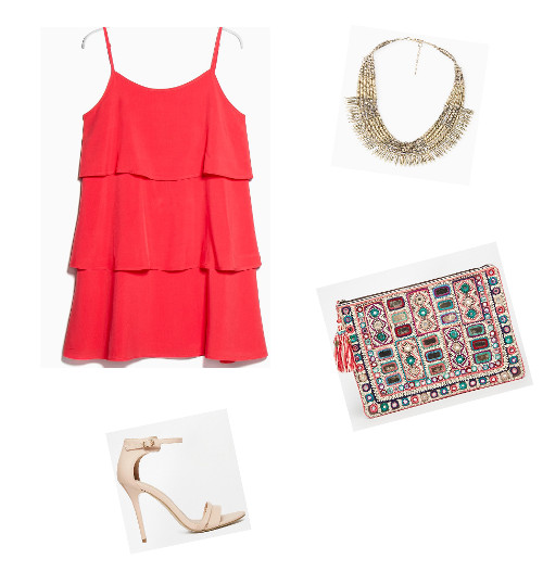 look mariage corail