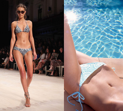 Bikini bridge Une