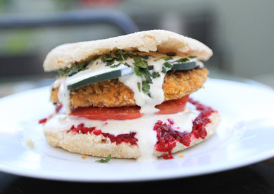 veggie burger