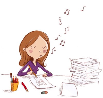 dessinatrice