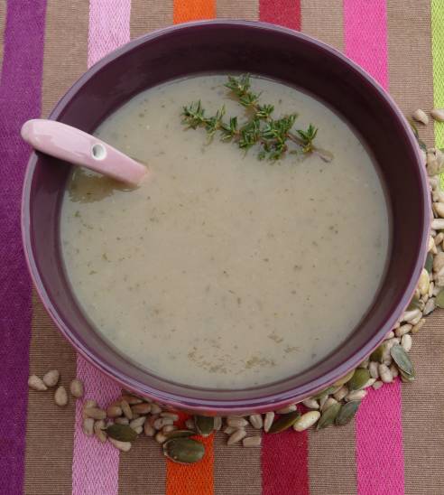 soupe thym miel