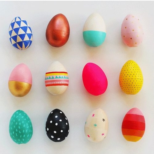Des oeufs à décorer pour Pâques