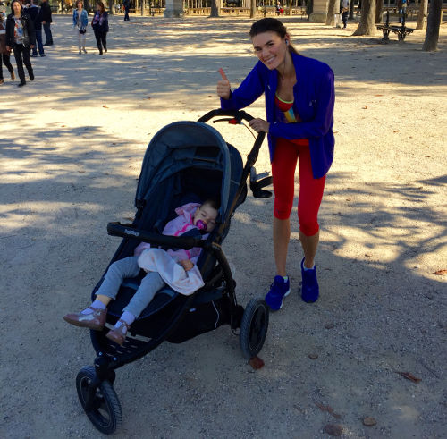 running avec bébé