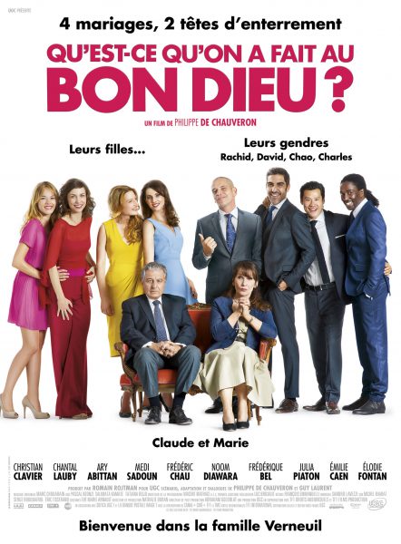 Affiche du film "Qu'est ce qu'on a fait au bon Dieu?"